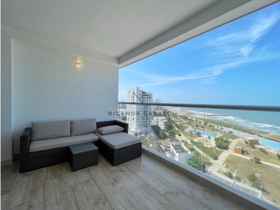 Venta aparta-suite CON VISTA AL MAR en Cartagena Beach Resort Crespo