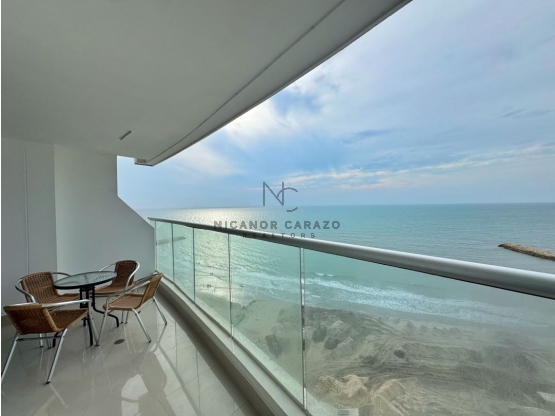 Venta apartamento 2 alcobas Palmetto Eliptic en Bocagrande Cartagena