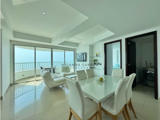 Venta apartamento 2 habitaciones Palmetto en Bocagrande Cartagena