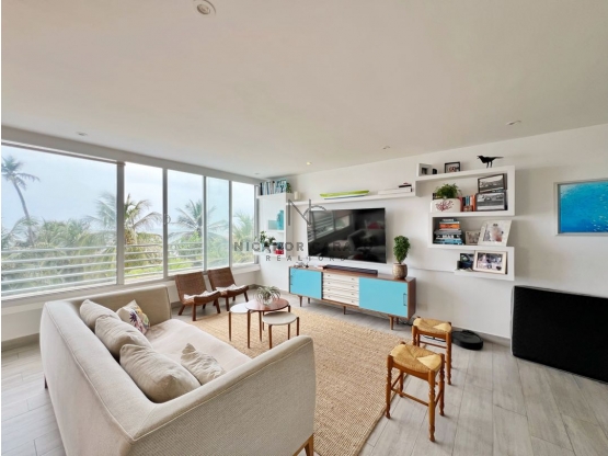 Venta apartamento de 3 alcobas en el laguito con VISTA AL MAR
