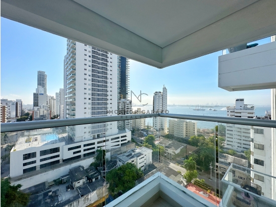 Venta apartamento Suite de 1 alcoba Duplex vista a bahía Bocagrande