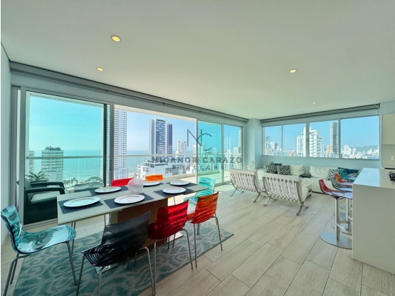 Venta apartamento 3 alcobas en OCEANIC 44 en Bocagrande Cartagena