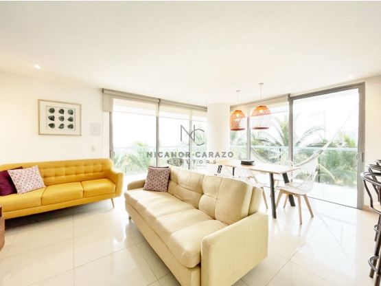 Venta apartamento 3 alcobas VISTA AL MAR Condominio Beach Club Crespo