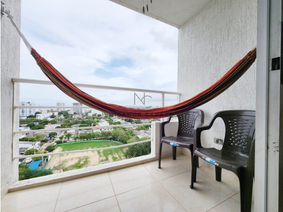 VENTA APARTAMENTO AMOBLADO DE 2 ALCOBAS EN DANIEL LEMAITRE CARTAGENA