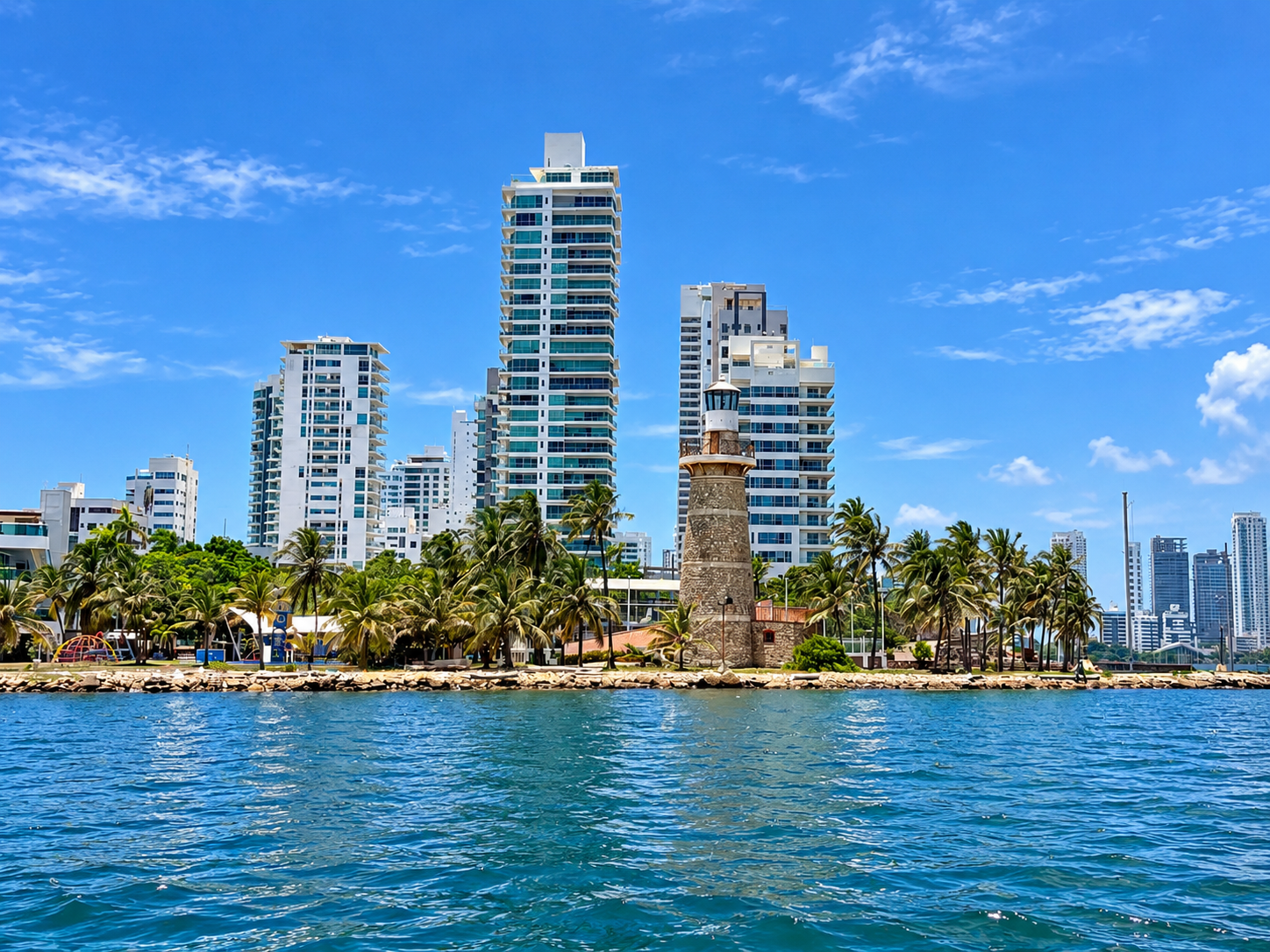 Vista de Cartagena desde Castillogrande