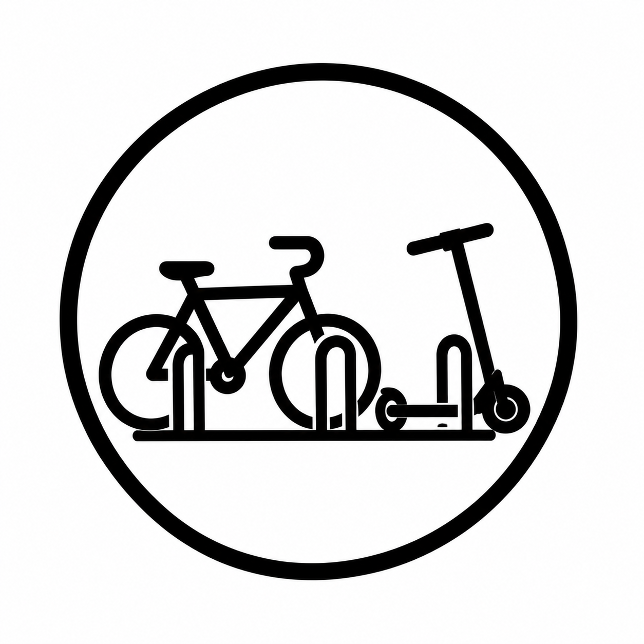 PARQUEADERO BICICLETAS - LOGO